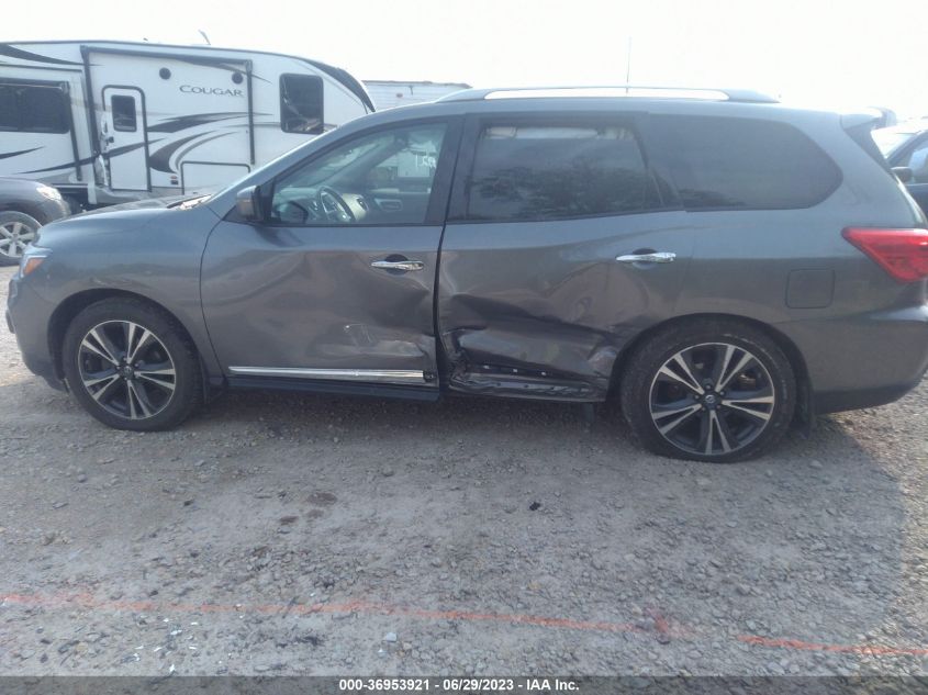 2017 NISSAN PATHFINDER PLATINUM - 5N1DR2MM7HC631026