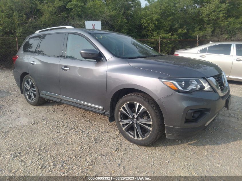 2017 NISSAN PATHFINDER PLATINUM - 5N1DR2MM7HC631026