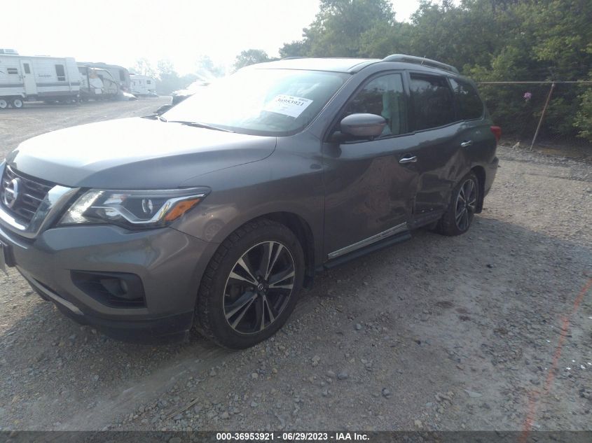 2017 NISSAN PATHFINDER PLATINUM - 5N1DR2MM7HC631026