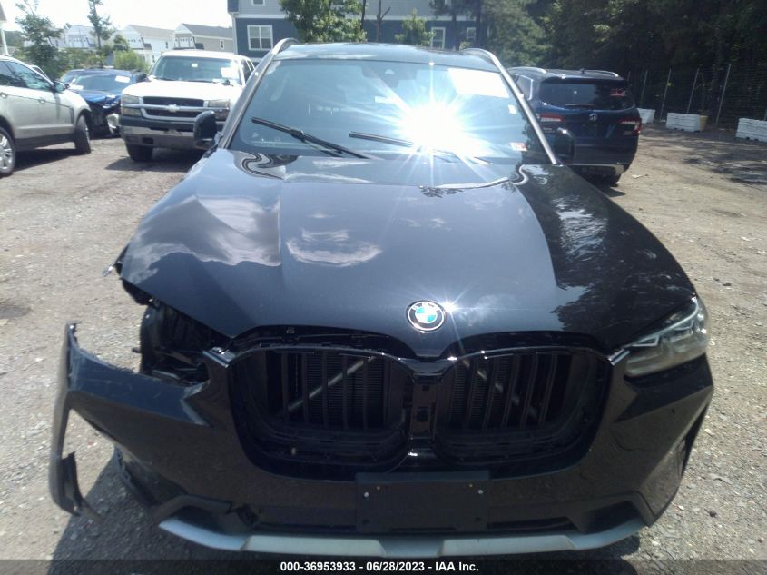 2023 BMW X3 XDRIVE30I - 5UX53DP09P9R82383