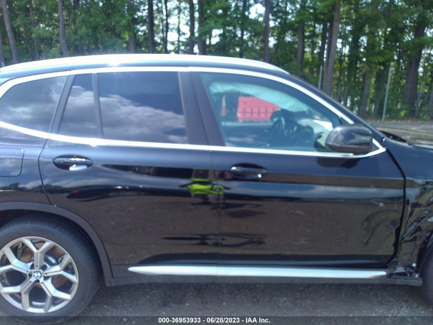 2023 BMW X3 XDRIVE30I - 5UX53DP09P9R82383