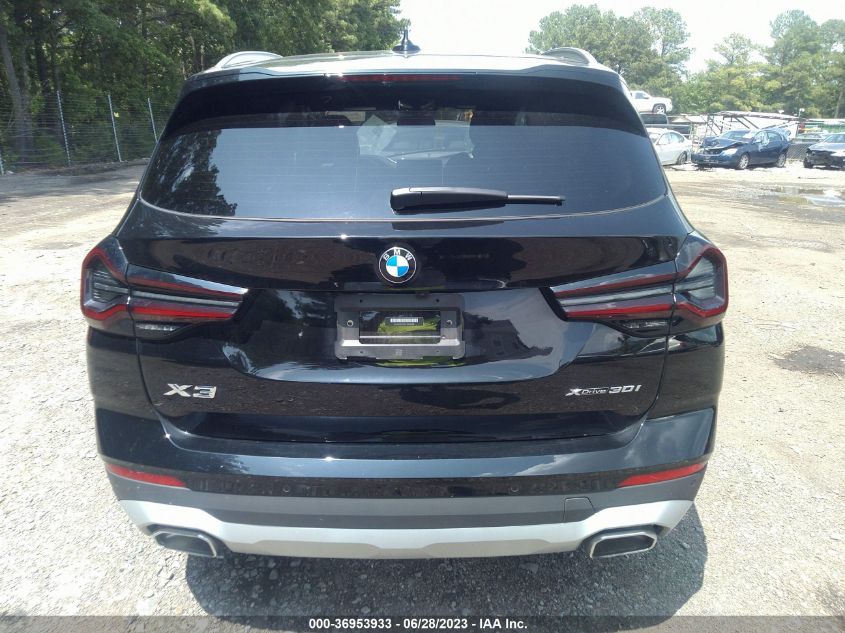 2023 BMW X3 XDRIVE30I - 5UX53DP09P9R82383