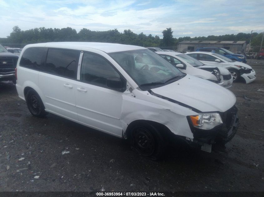 2016 DODGE GRAND CARAVAN SE - 2C4RDGBG0GR123179