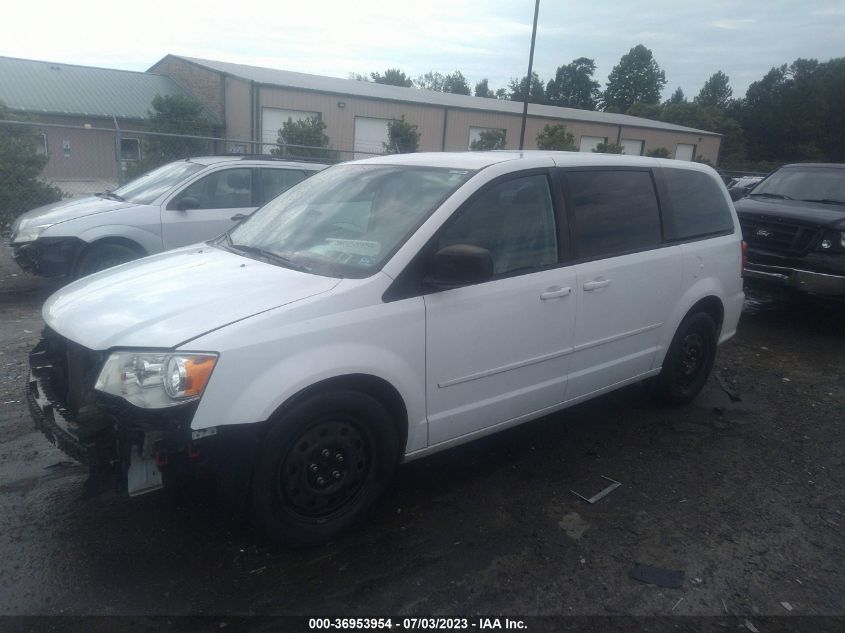 2016 DODGE GRAND CARAVAN SE - 2C4RDGBG0GR123179