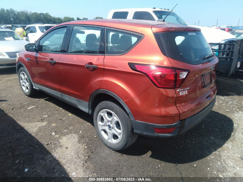 2019 FORD ESCAPE S - 1FMCU0F76KUC46032