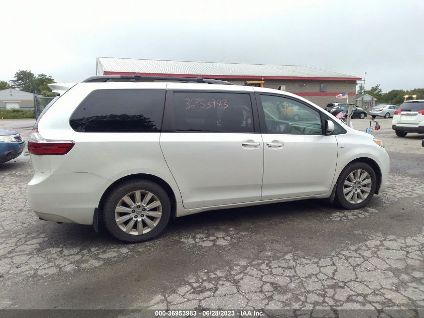 2016 TOYOTA SIENNA LTD/XLE/XLE PREMIUM - 5TDDK3DC6GS141468