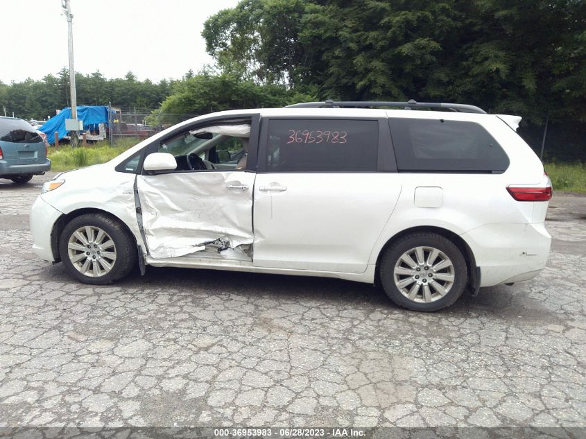 2016 TOYOTA SIENNA LTD/XLE/XLE PREMIUM - 5TDDK3DC6GS141468