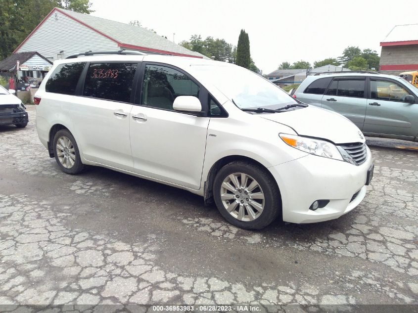 2016 TOYOTA SIENNA LTD/XLE/XLE PREMIUM - 5TDDK3DC6GS141468