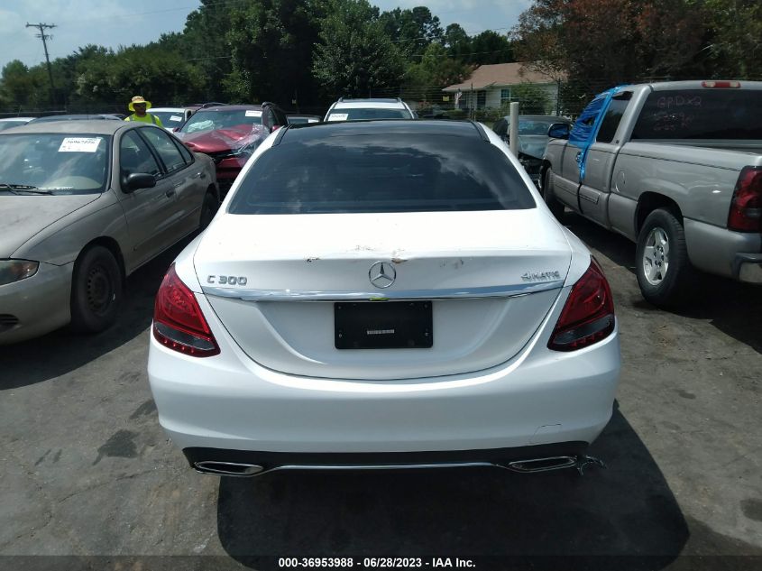 2017 MERCEDES-BENZ C-CLASS C 300 - 55SWF4KB8HU209819