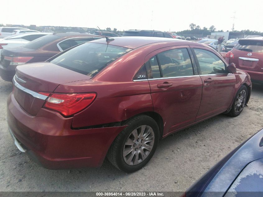 2013 CHRYSLER 200 LX - 1C3CCBAB1DN686756