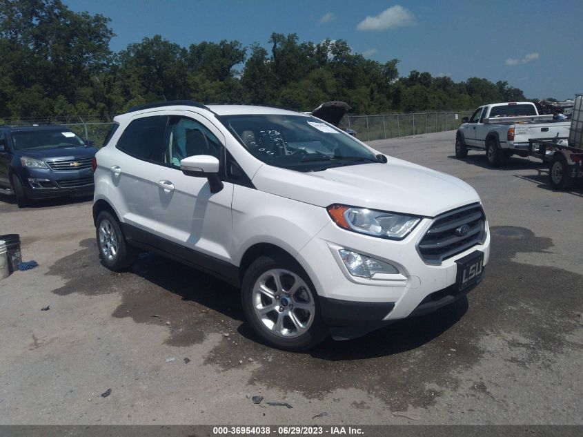 2018 FORD ECOSPORT SE - MAJ3P1TE6JC203213