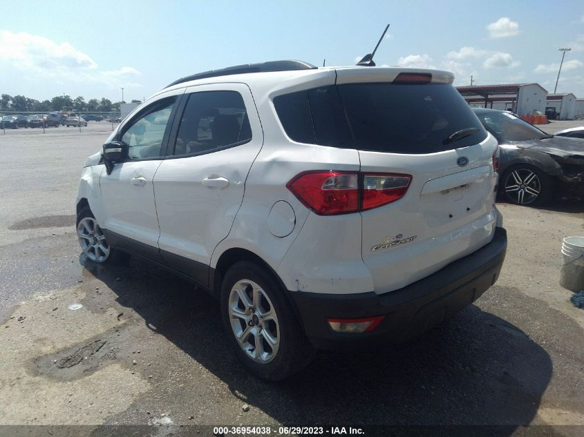 2018 FORD ECOSPORT SE - MAJ3P1TE6JC203213