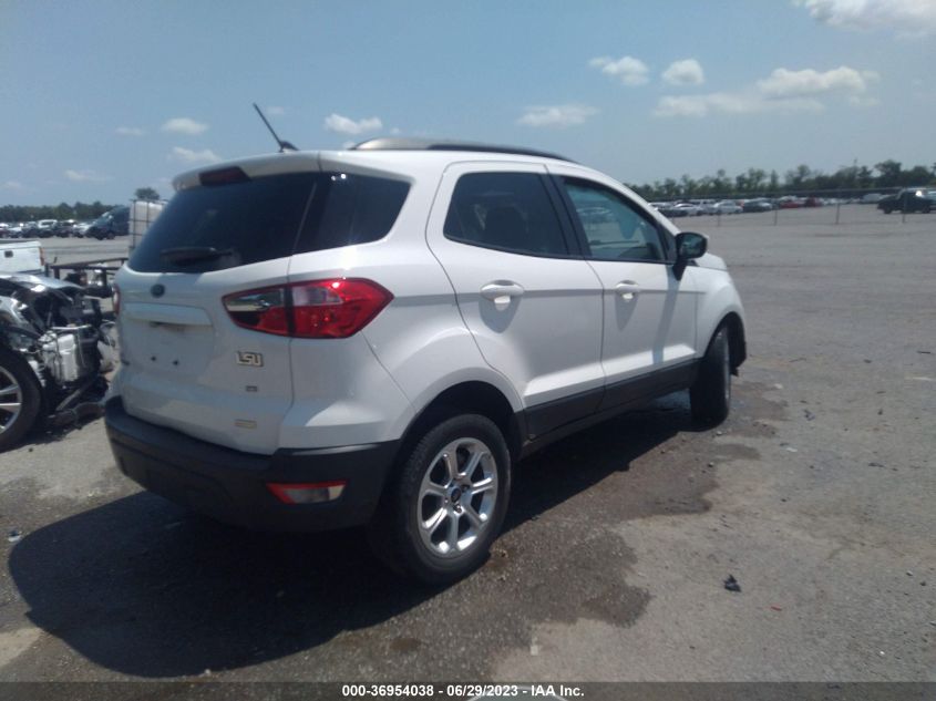 2018 FORD ECOSPORT SE - MAJ3P1TE6JC203213