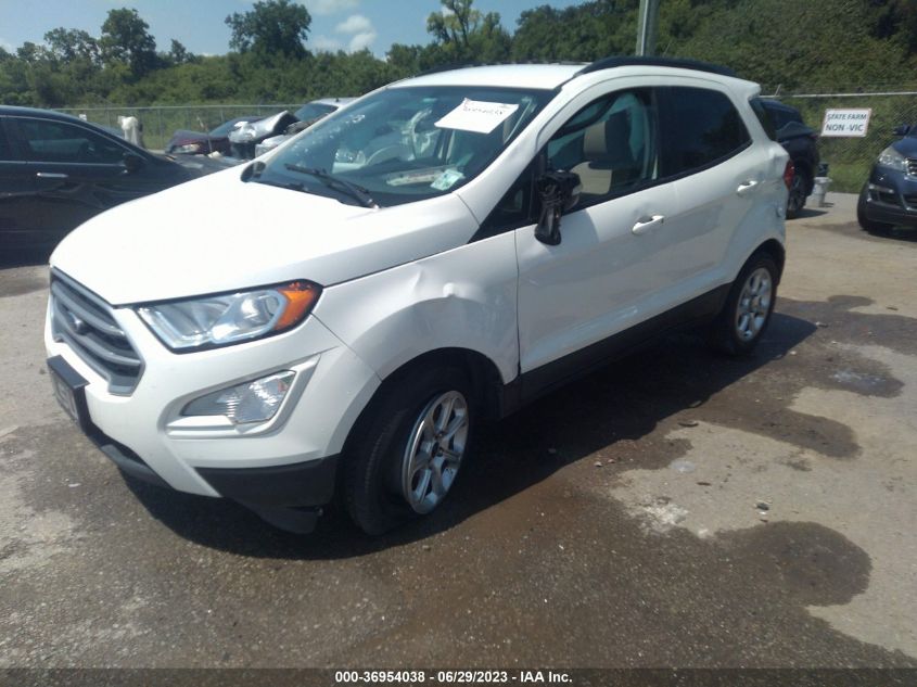 2018 FORD ECOSPORT SE - MAJ3P1TE6JC203213