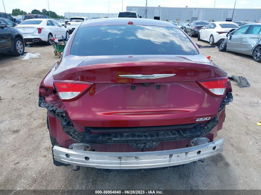 2016 CHRYSLER 200 LIMITED - 1C3CCCABXGN127328