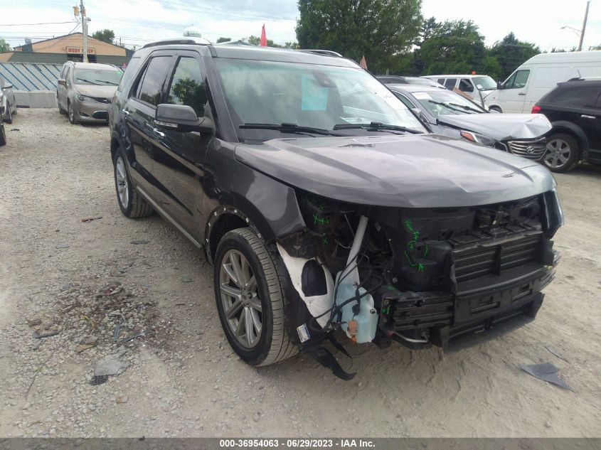 2017 FORD EXPLORER LIMITED - 1FM5K8F80HGD81326