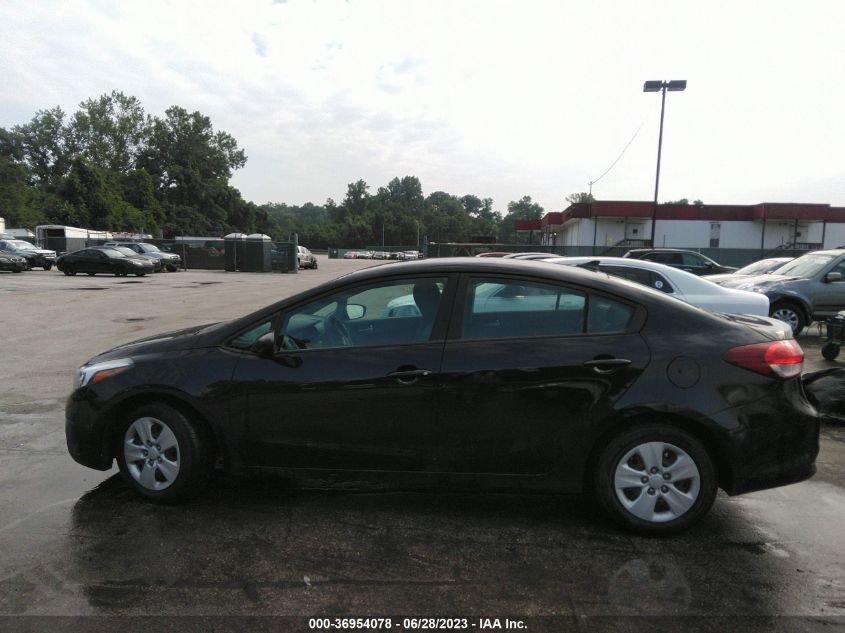 2017 KIA FORTE LX - 3KPFL4A75HE043563