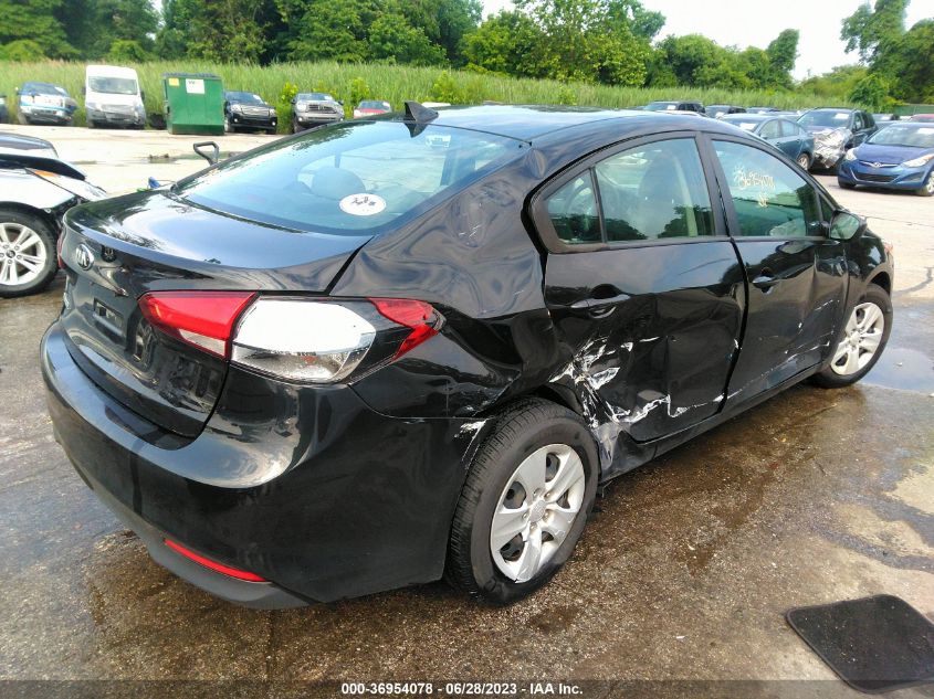 2017 KIA FORTE LX - 3KPFL4A75HE043563