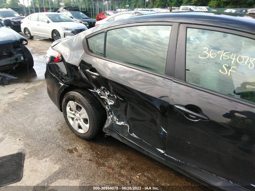 2017 KIA FORTE LX - 3KPFL4A75HE043563