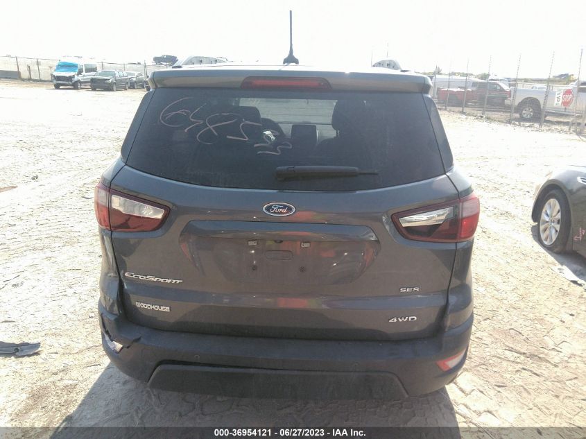 2018 FORD ECOSPORT SES - MAJ6P1CL5JC246422