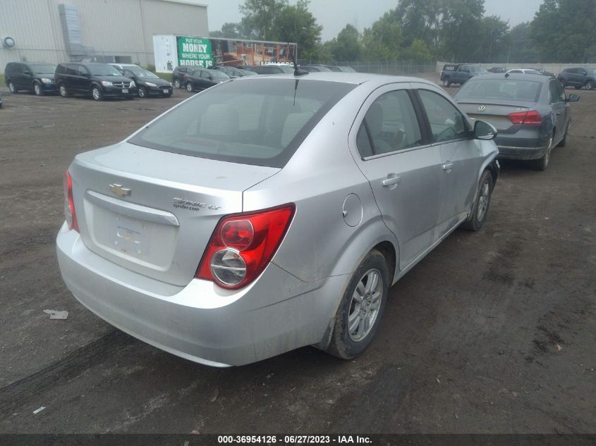 2014 CHEVROLET SONIC LT - 1G1JD5SH3E4240516