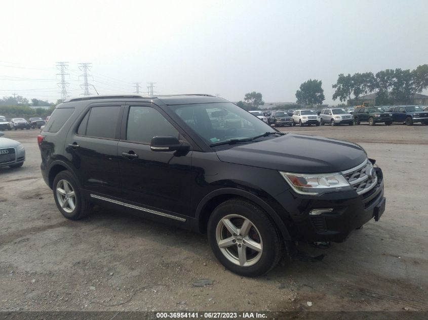 2018 FORD EXPLORER XLT - 1FM5K7D86JGB48120