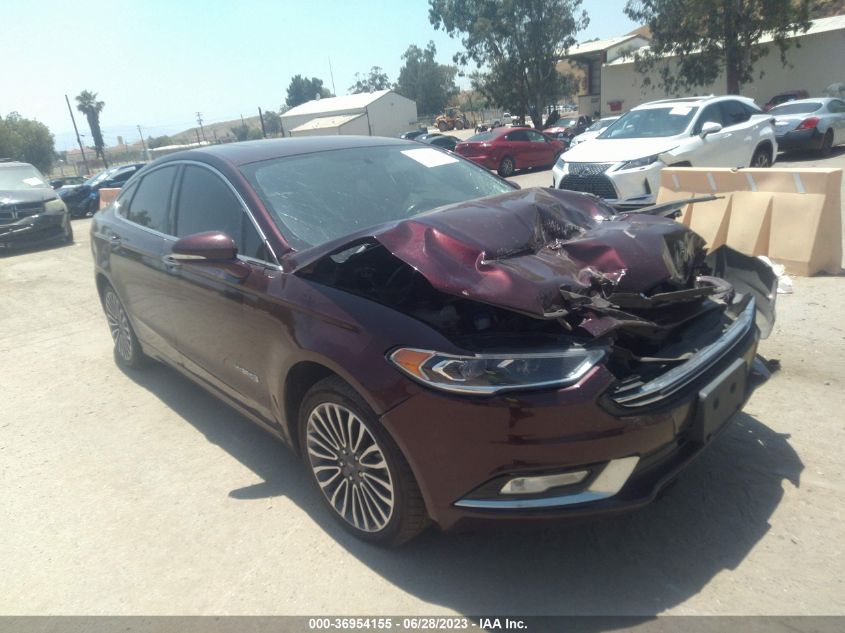 3FA6P0RU1HR260971 FORD FUSION HYBRID 2017