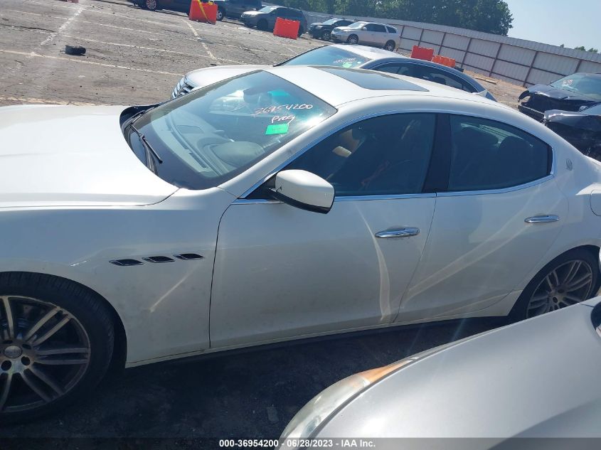 2015 MASERATI GHIBLI S/Q4 - ZAM57RTAXF1144289