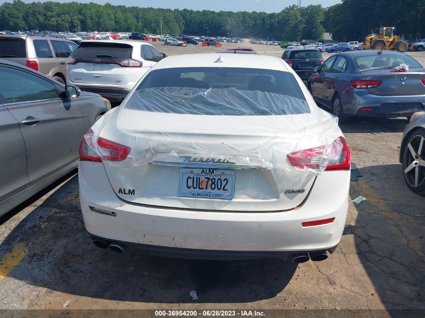 2015 MASERATI GHIBLI S/Q4 - ZAM57RTAXF1144289