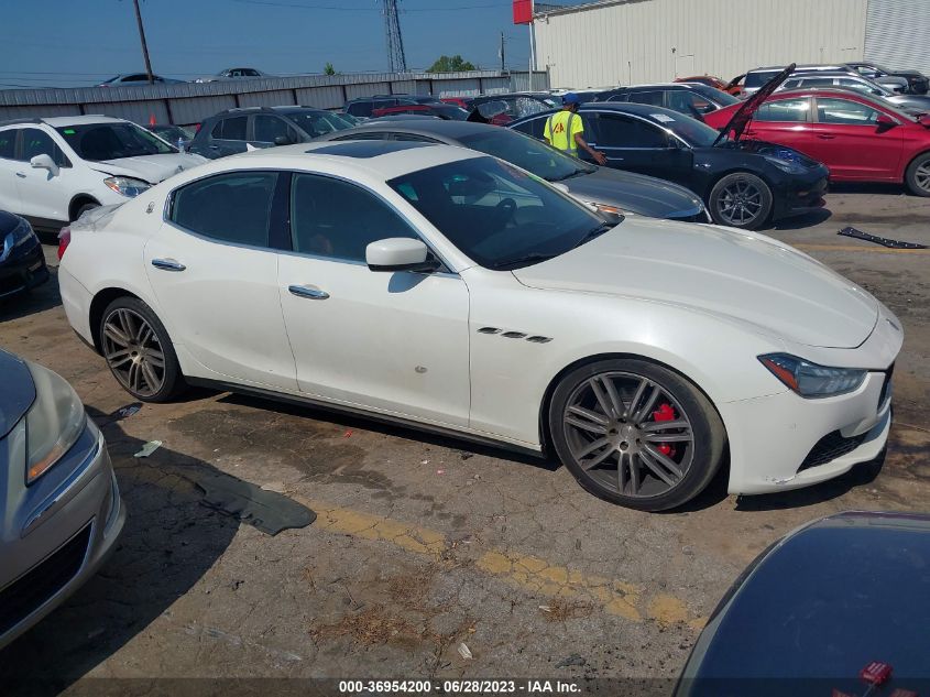 2015 MASERATI GHIBLI S/Q4 - ZAM57RTAXF1144289