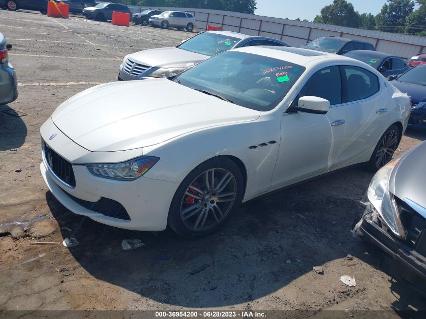 2015 MASERATI GHIBLI S/Q4 - ZAM57RTAXF1144289