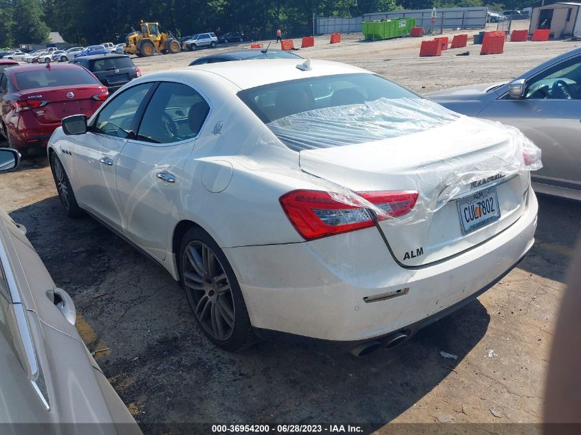 2015 MASERATI GHIBLI S/Q4 - ZAM57RTAXF1144289