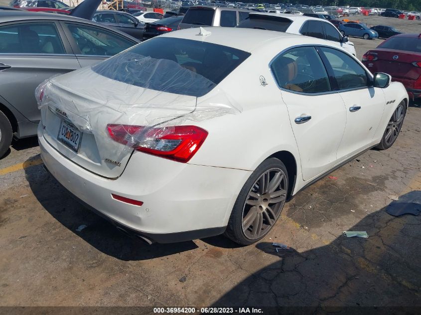2015 MASERATI GHIBLI S/Q4 - ZAM57RTAXF1144289