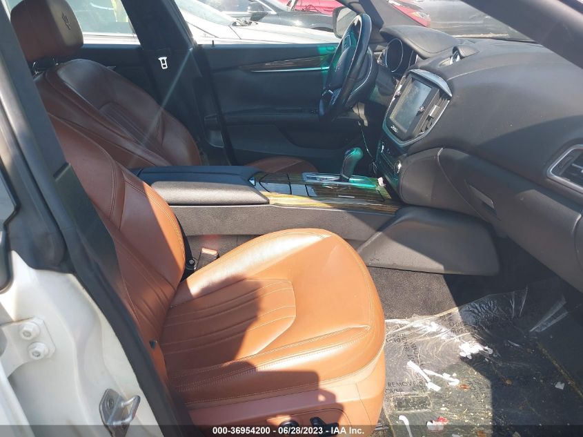 2015 MASERATI GHIBLI S/Q4 - ZAM57RTAXF1144289