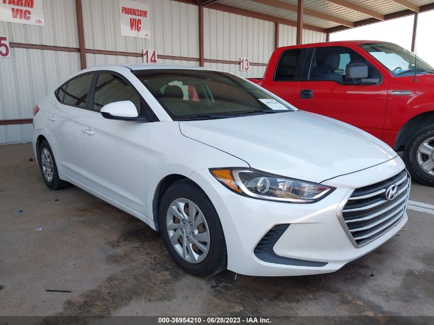 2017 HYUNDAI ELANTRA SE - 5NPD74LF2HH212210