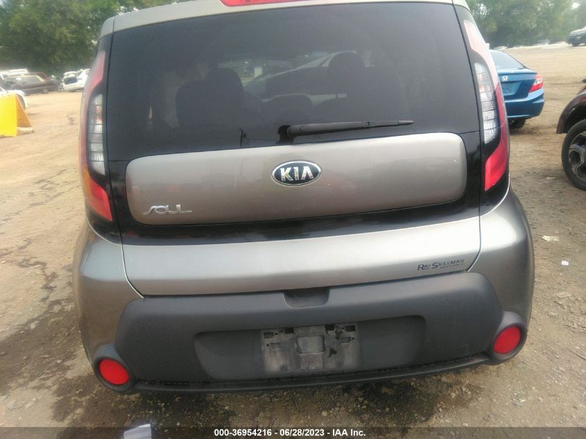 2016 KIA SOUL BASE - KNDJN2A26G7238129
