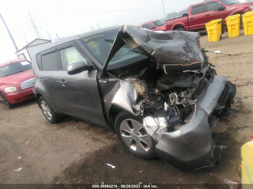 2016 KIA SOUL BASE - KNDJN2A26G7238129
