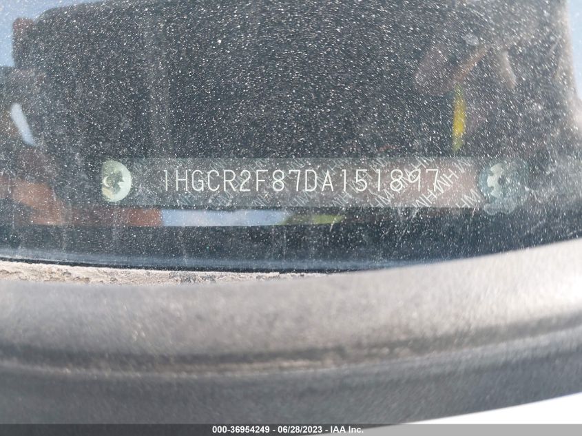 2013 HONDA ACCORD SDN EX-L - 1HGCR2F87DA151897