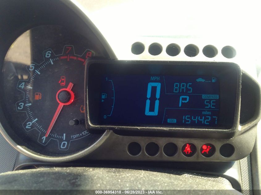 2013 CHEVROLET SONIC LT - 1G1JC5SH5D4166842