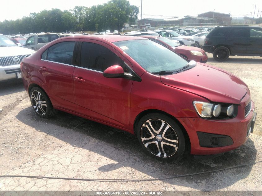 2013 CHEVROLET SONIC LT - 1G1JC5SH5D4166842