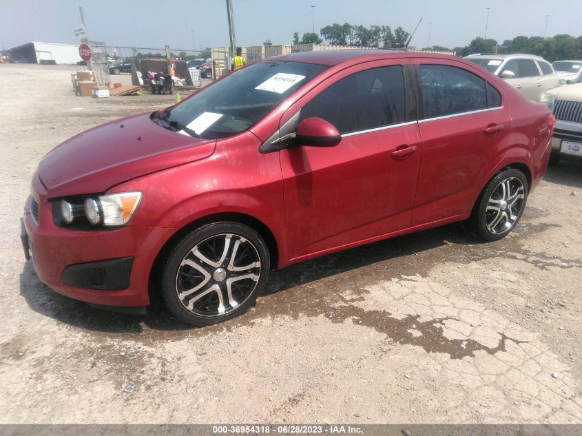 2013 CHEVROLET SONIC LT - 1G1JC5SH5D4166842