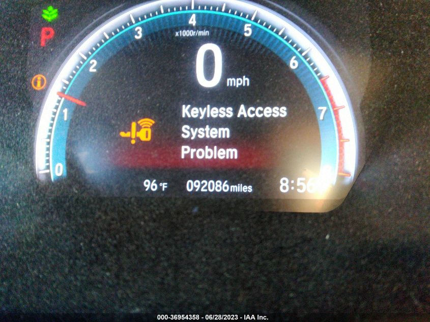 2019 HONDA CIVIC SEDAN EX-L - JHMFC1F77KX010917