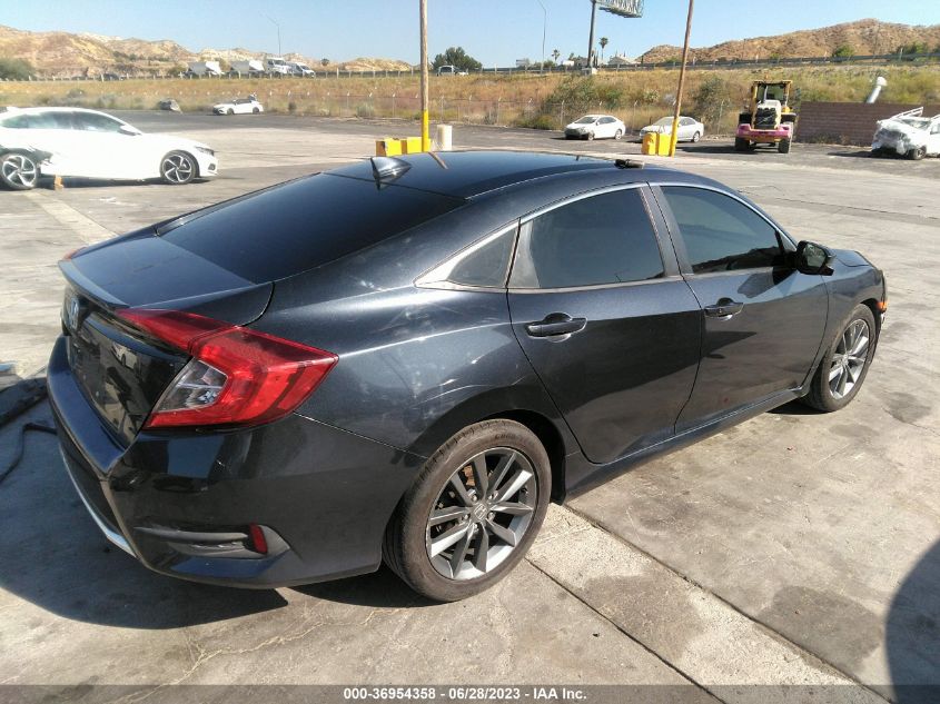 2019 HONDA CIVIC SEDAN EX-L - JHMFC1F77KX010917