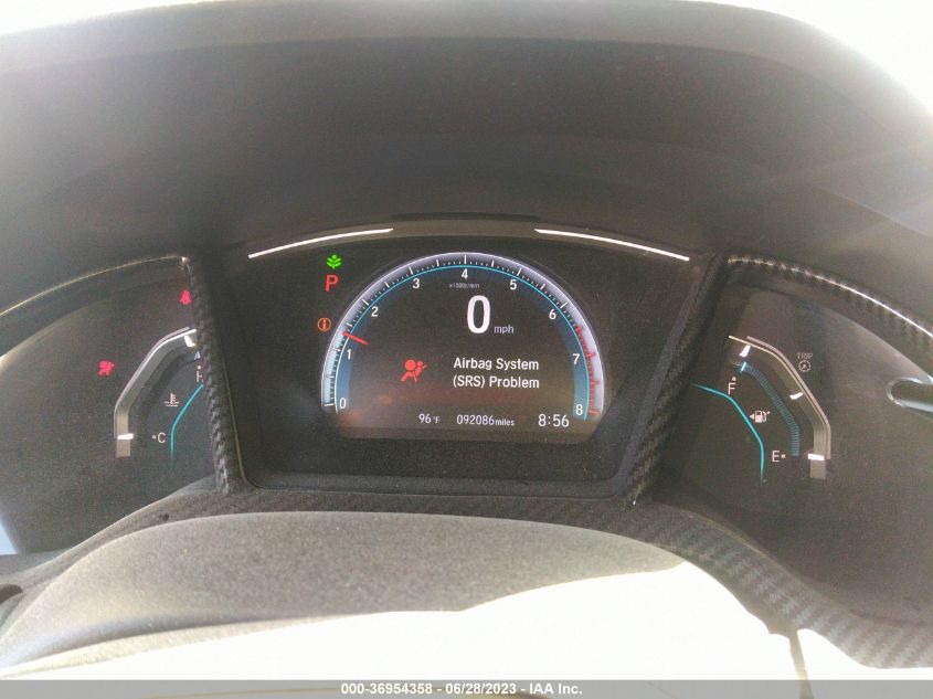 2019 HONDA CIVIC SEDAN EX-L - JHMFC1F77KX010917