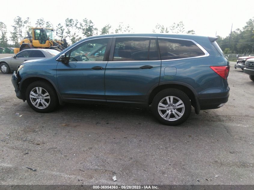 2017 HONDA PILOT LX - 5FNYF5H10HB003120
