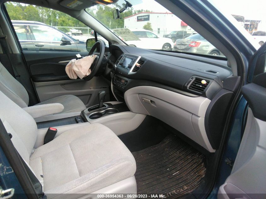 2017 HONDA PILOT LX - 5FNYF5H10HB003120