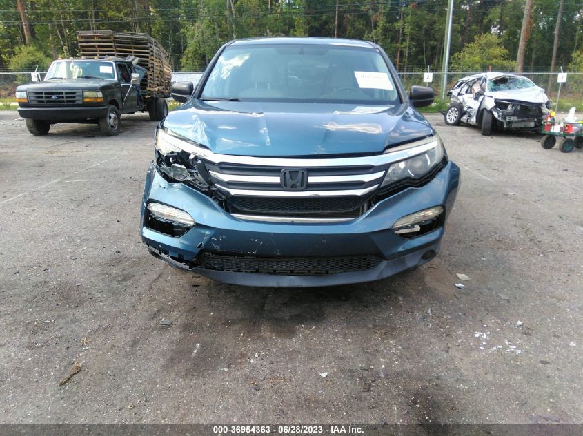2017 HONDA PILOT LX - 5FNYF5H10HB003120
