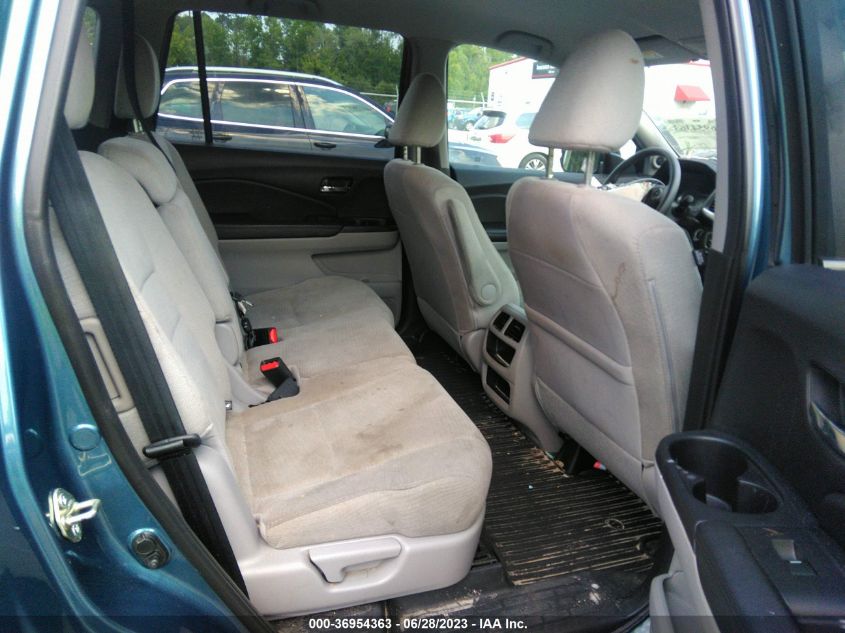 2017 HONDA PILOT LX - 5FNYF5H10HB003120