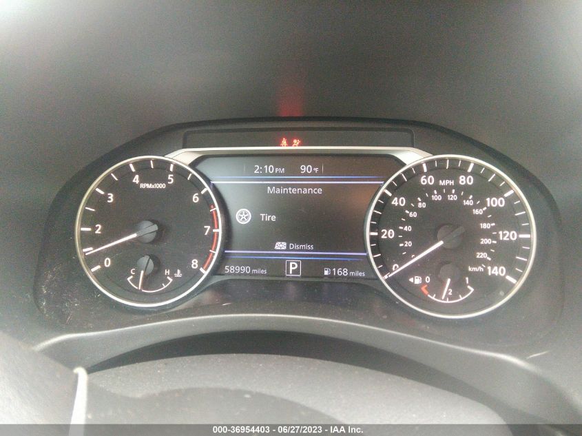 2019 NISSAN ALTIMA 2.5 SV - 1N4BL4DV7KC138879