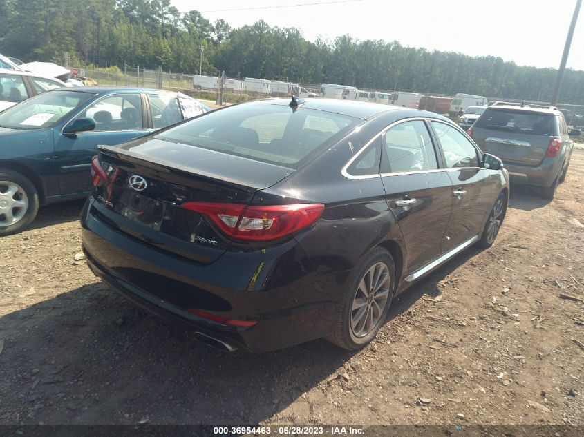 2015 HYUNDAI SONATA SPORT/LIMITED - 5NPE34AF4FH047325